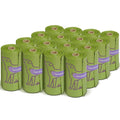 480 Count Lavender Scented 13” x 9” Dog Poop Bags Rolls, Leakproof Strong & Sturdy Waste Bags for Doggie Cat Pet